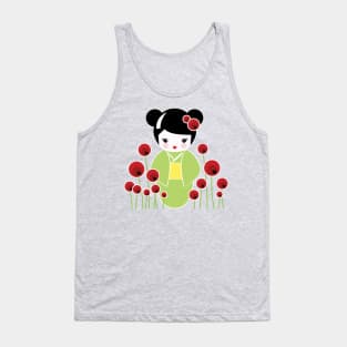 Summer Kokeshi Tank Top